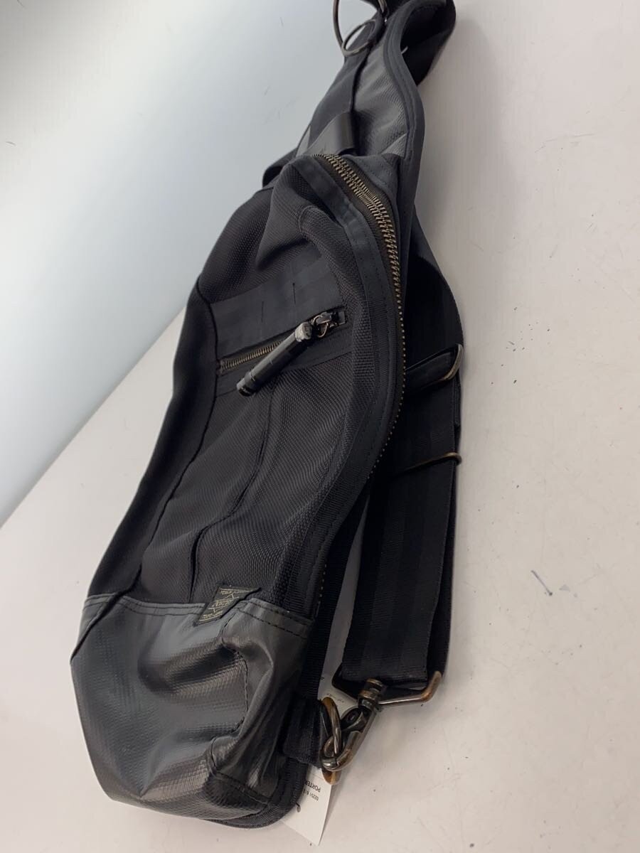 Authentic PORTER Black Leather Bag 37cm Tall 20cm Depth Stylish Shoulder Bag