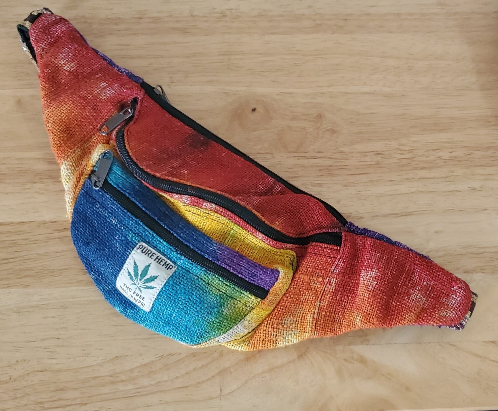 Tie Dye Hemp Fannypack