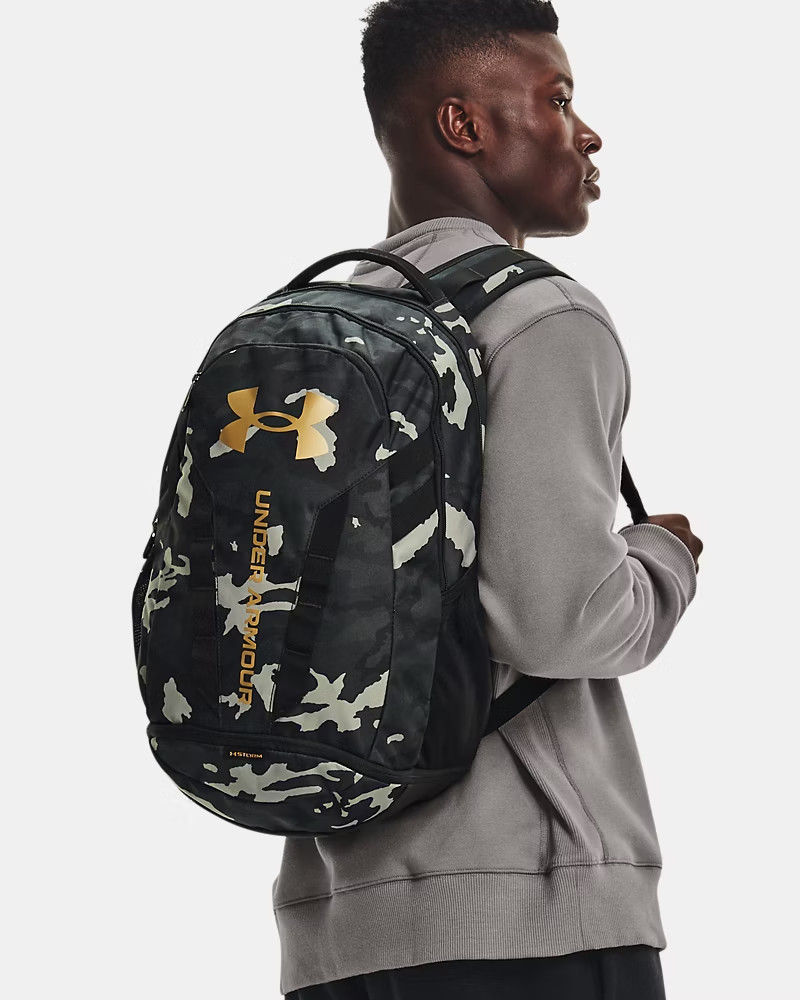 Under Armour UA Hustle 5.0 Backpack 29L Water Resistant Laptop School Gym Travel