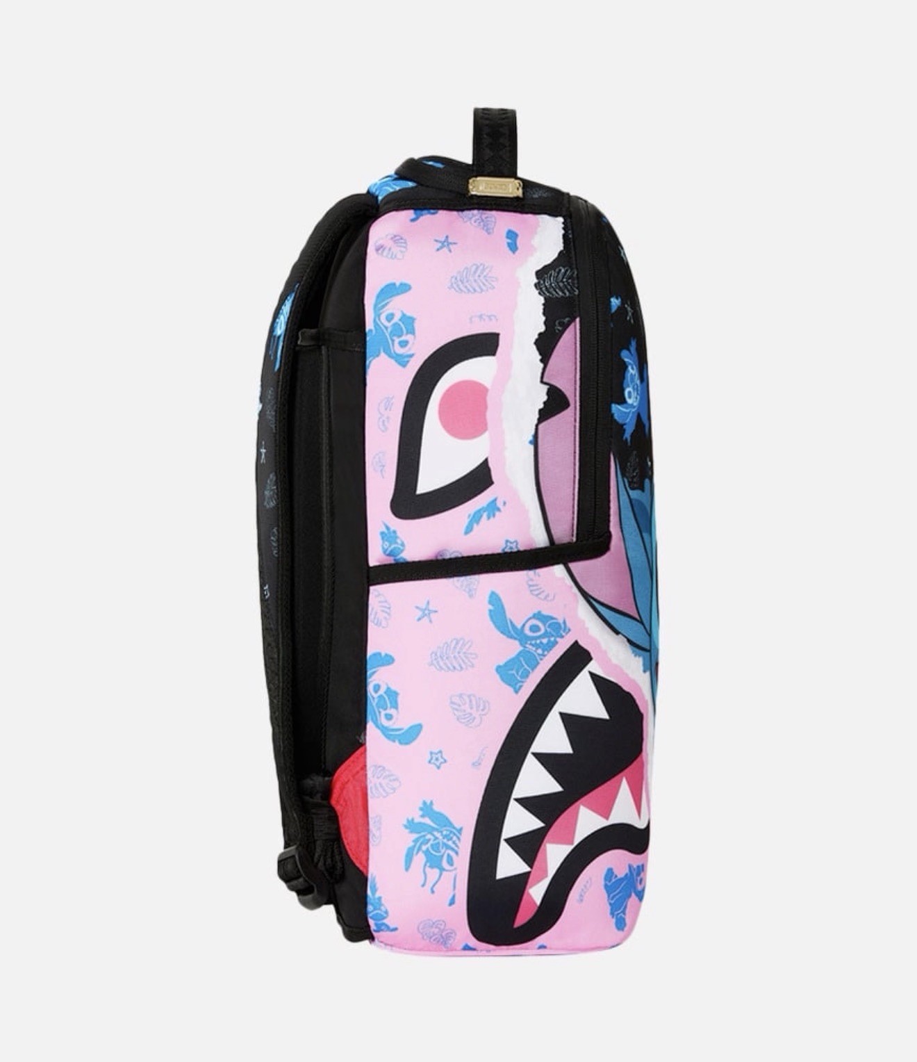 Sprayground x Disney’s Lilo And Stitch Rip Shark Backpack New With Tags