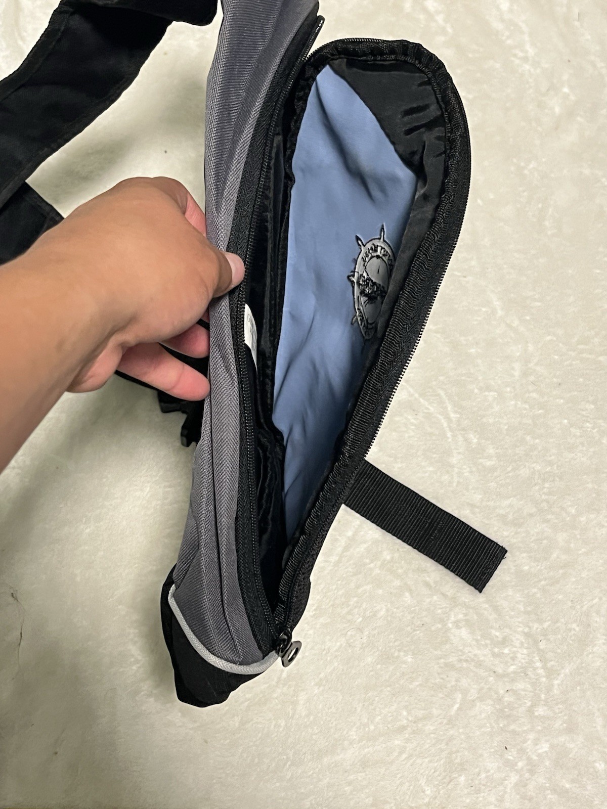 Godfrey Marine Sling Backpack Light Blue and Black 2006
