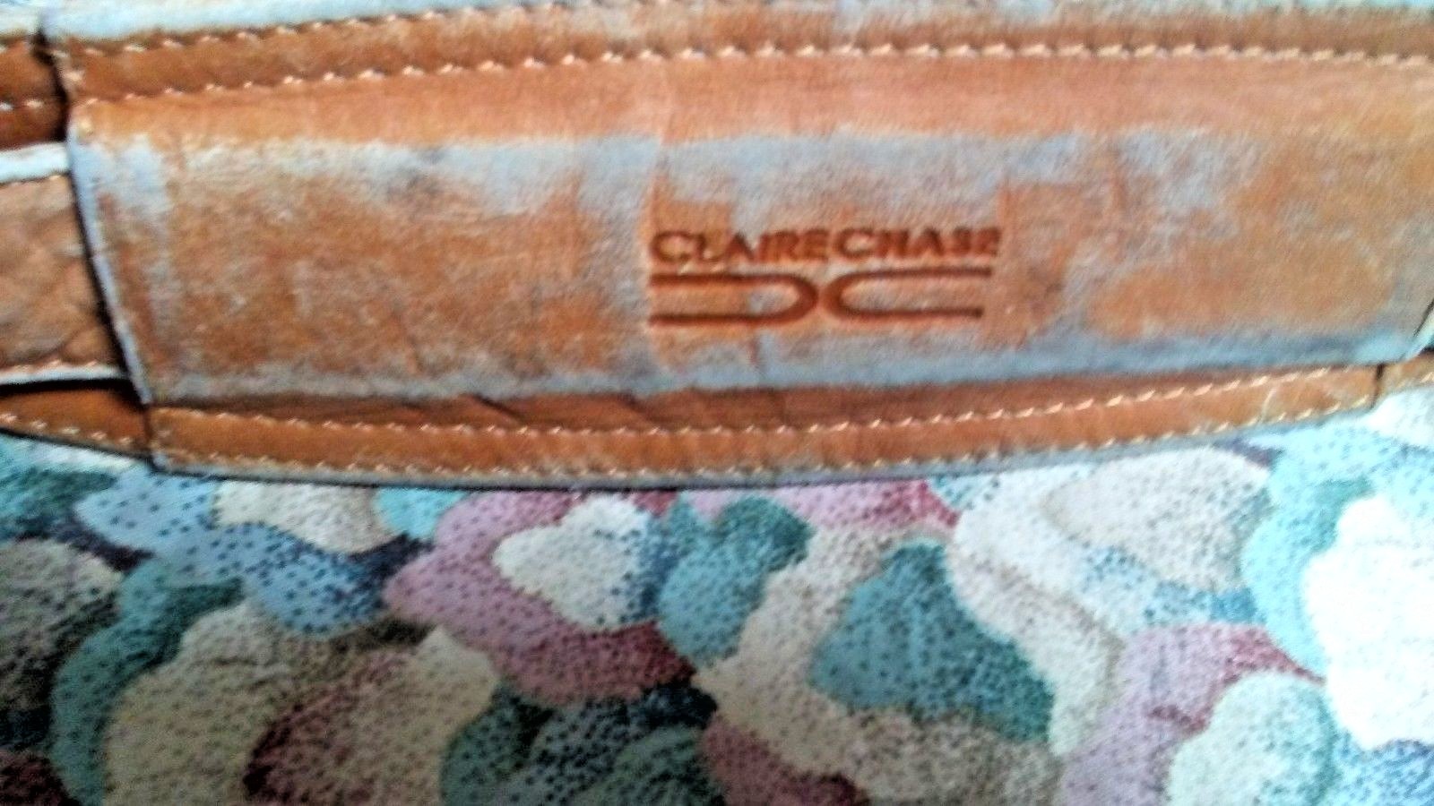 CLAIRE CHASE LAPTOP LEATHER BRIEFCASE Business Professional Bag Brown