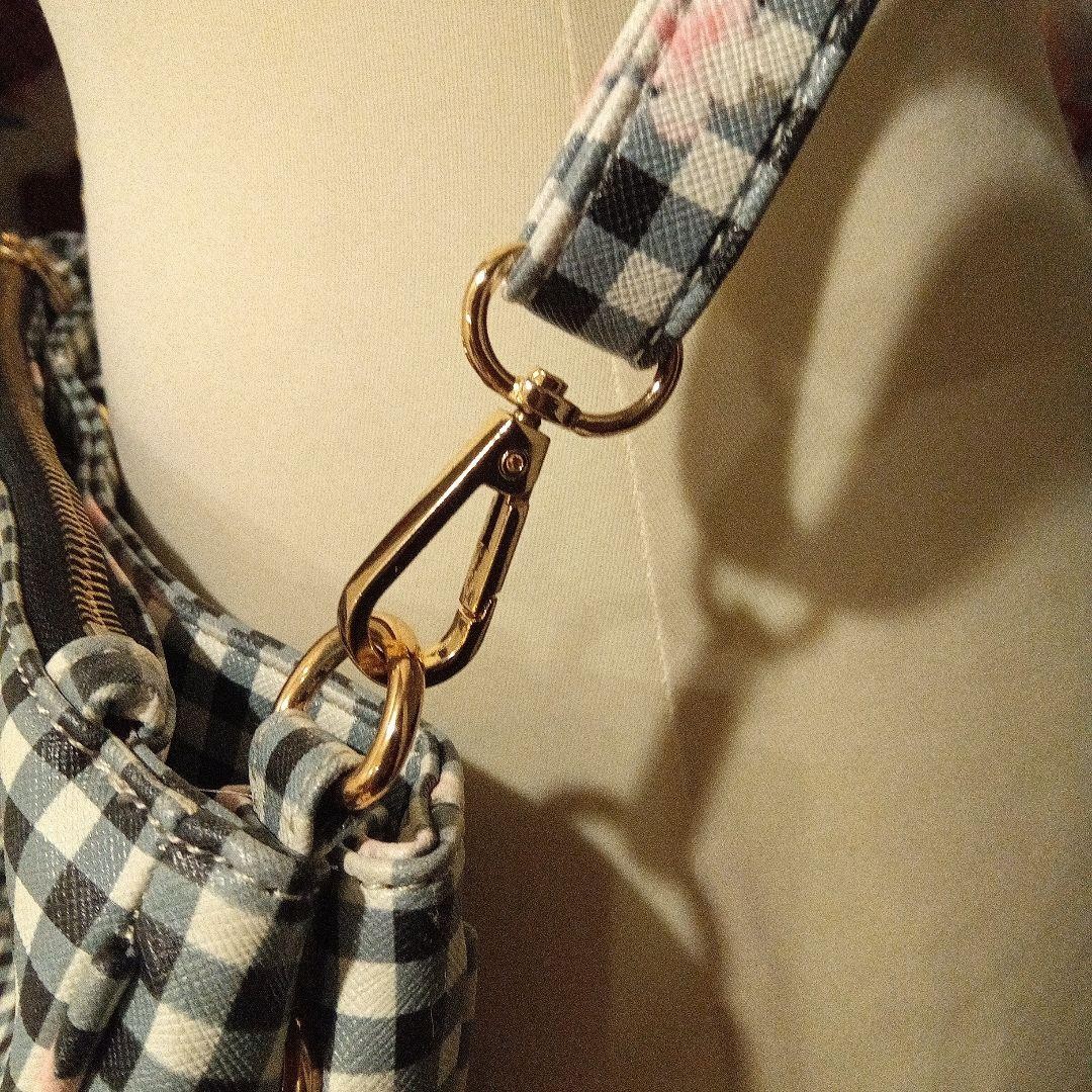 Price reduction ❗️ LIZLISA black check floral pattern 2way bag