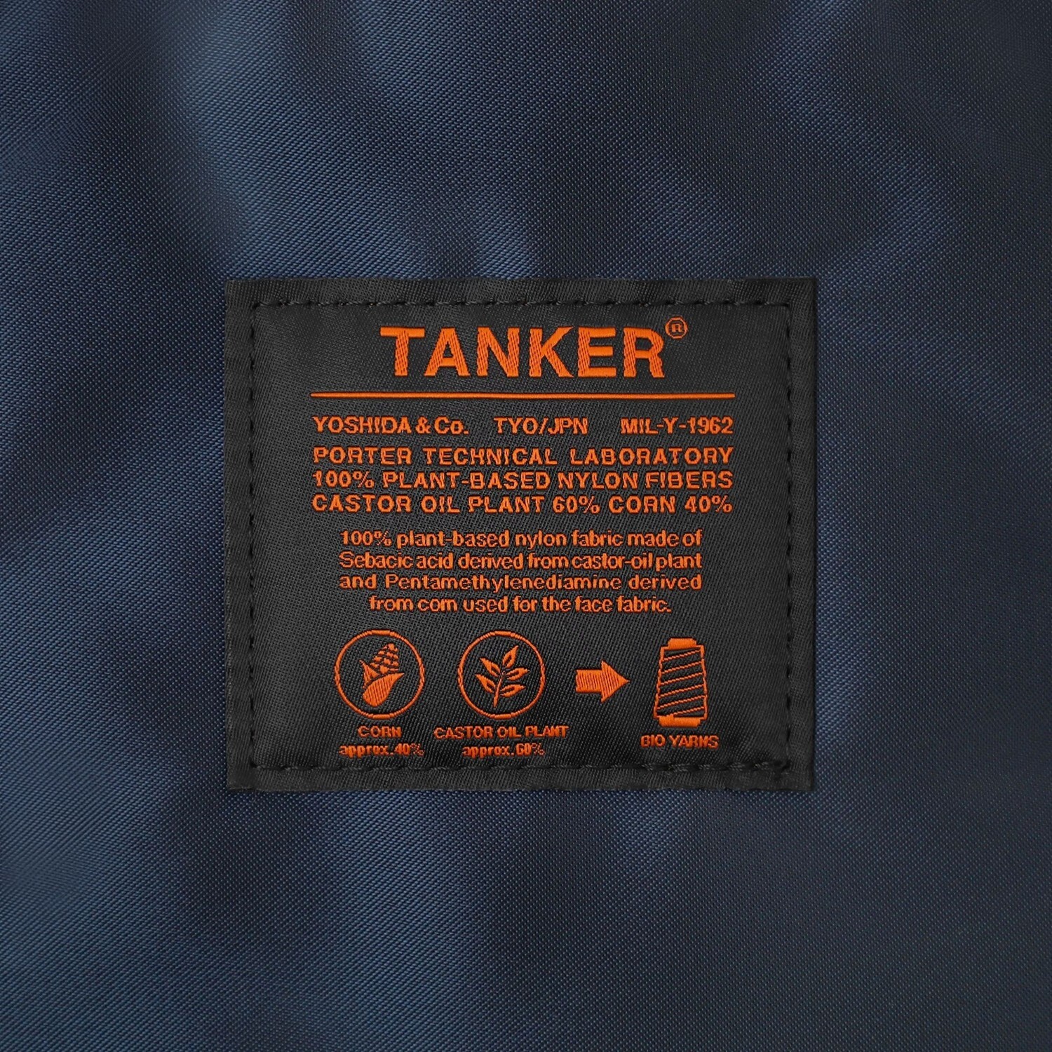 PORTER TANKER HIP BAG 622-08635 IRON BLUE Yoshida & Co. JPN