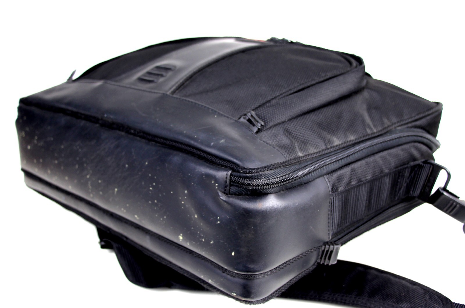 TUMI T2 Black Nylon Leather Laptop Briefcase Luggage Business Bag Carry On