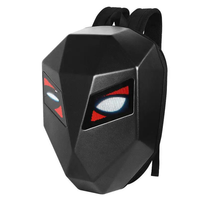 New Led Knight Backpack Motorcycle DIY Backpack Display GIF App Backpack