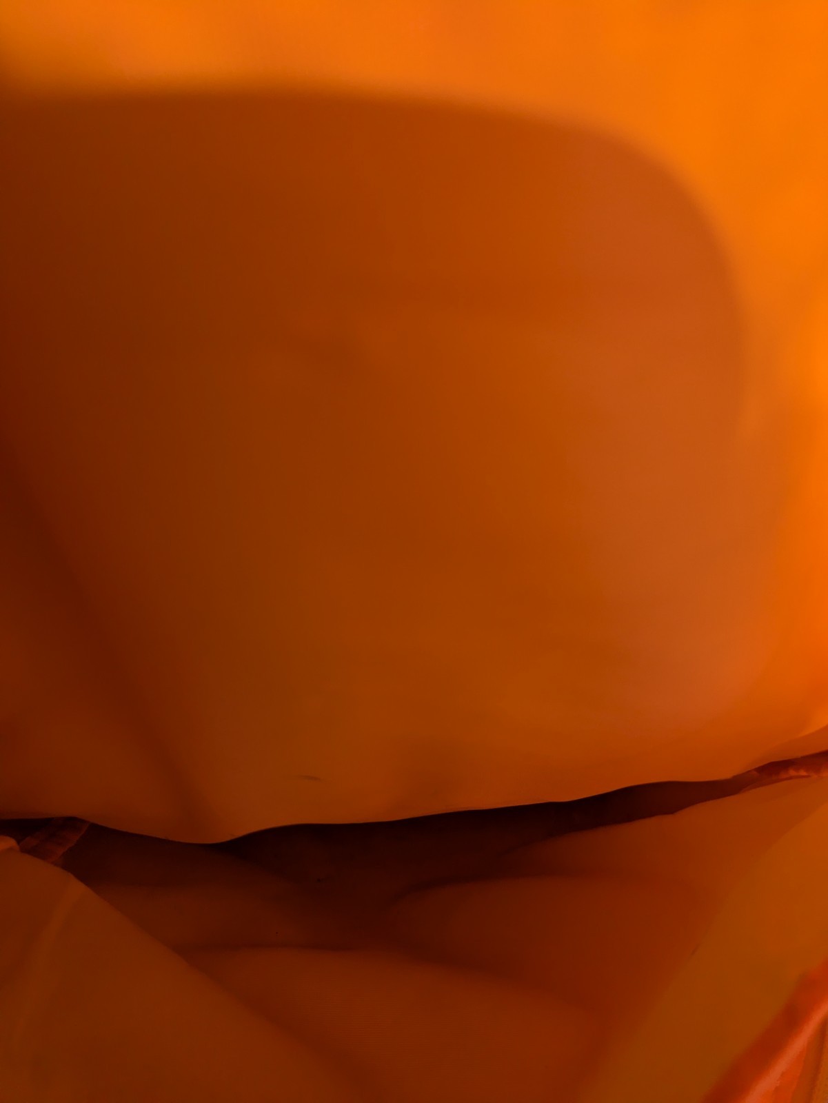 Hurley Neon Orange Backpack. Great for visibility, hiking or to school.