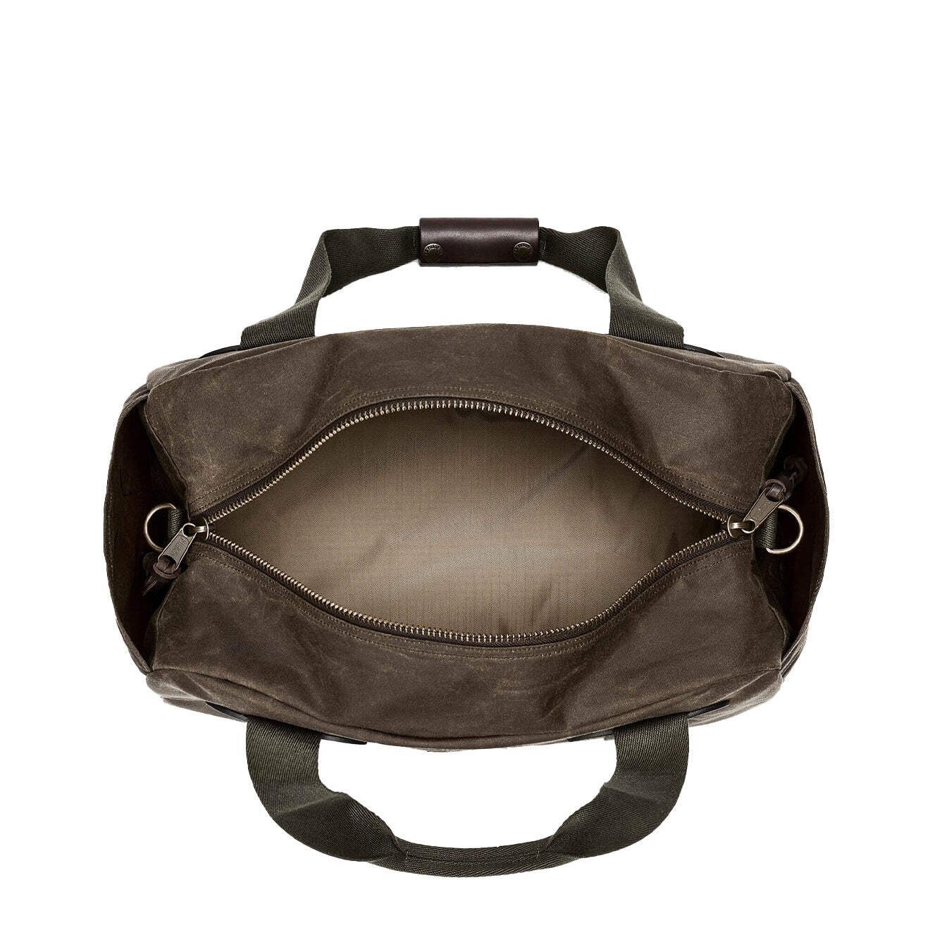 Filson Tin Cloth Small Duffle Bag Otter Green