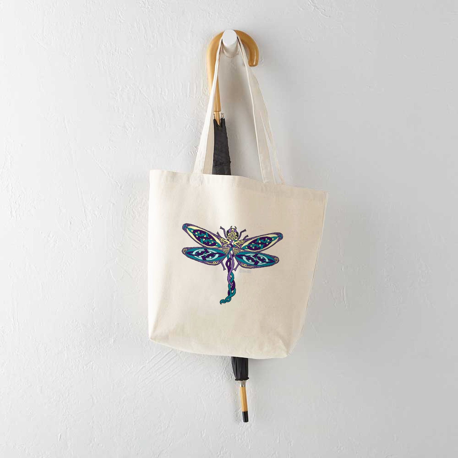 CafePress Reversible Celtic Love Tote Bag (606137138)