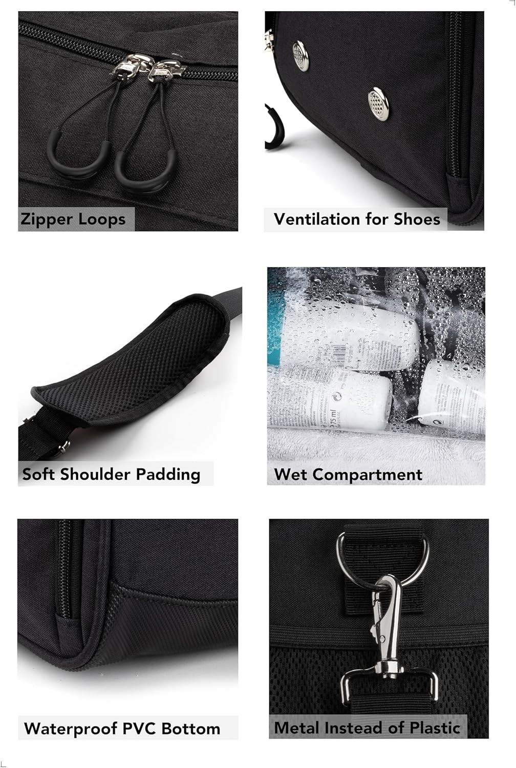 Versatile Gym Bag with Shoe & Wet Compartment for Travel & Fitness