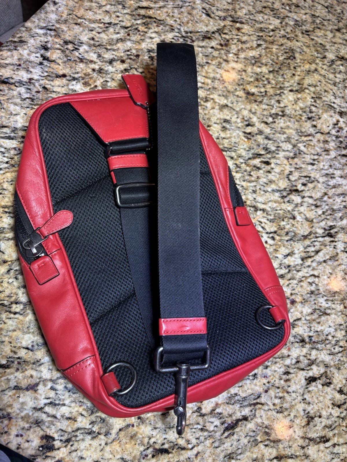 Coach CE522 Men’s Westway Crossbody Backpack Red