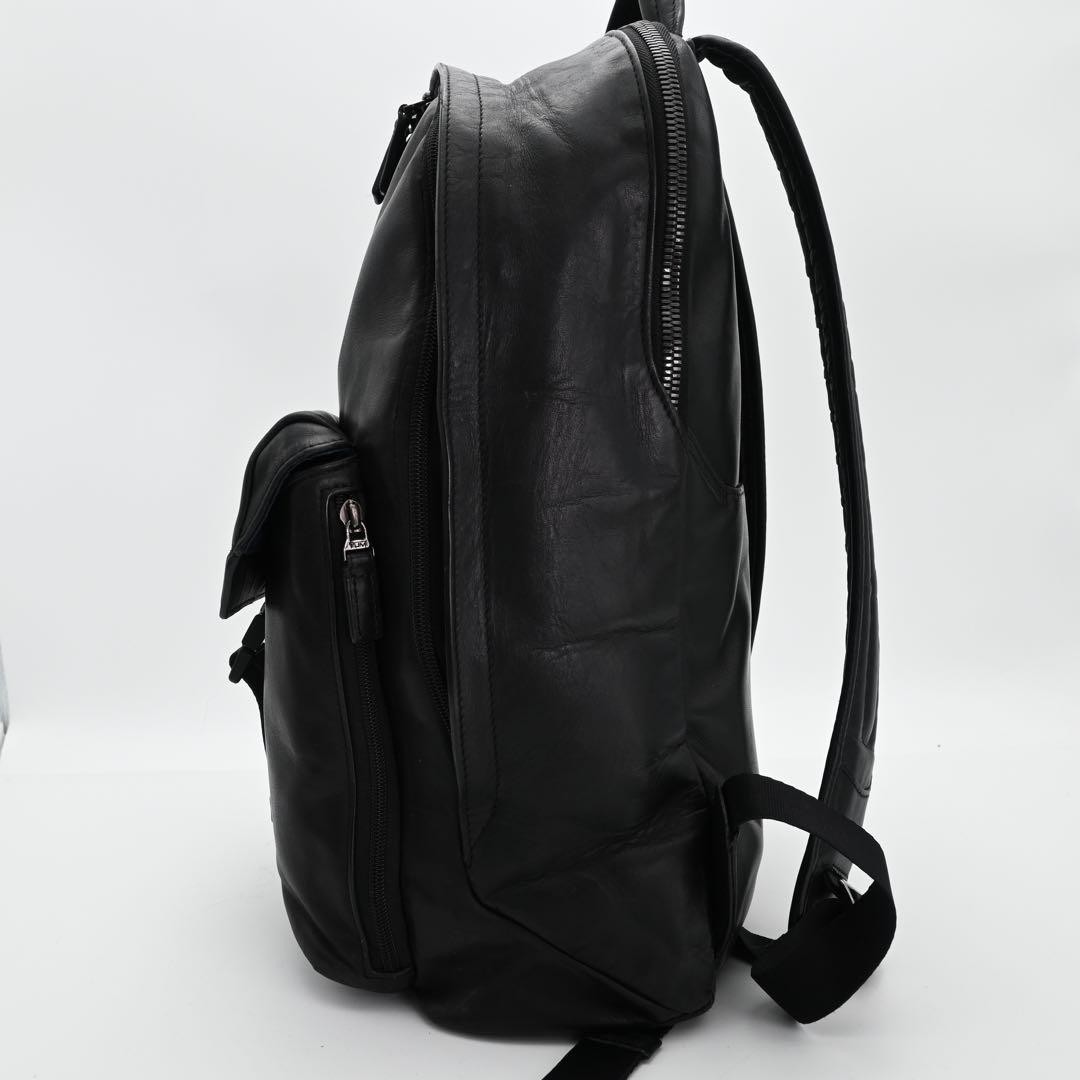 TUMI Morrison Backpack Leather Black 41.5x31x18cm Mens Bag
