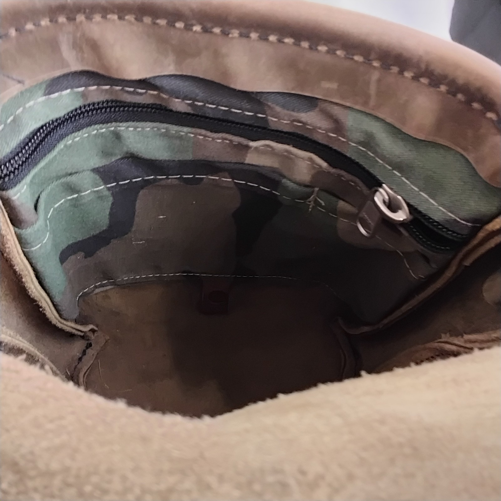 Goertzen Adventure Equipment Leather Field Bag Brown Montana Handmade #J5743