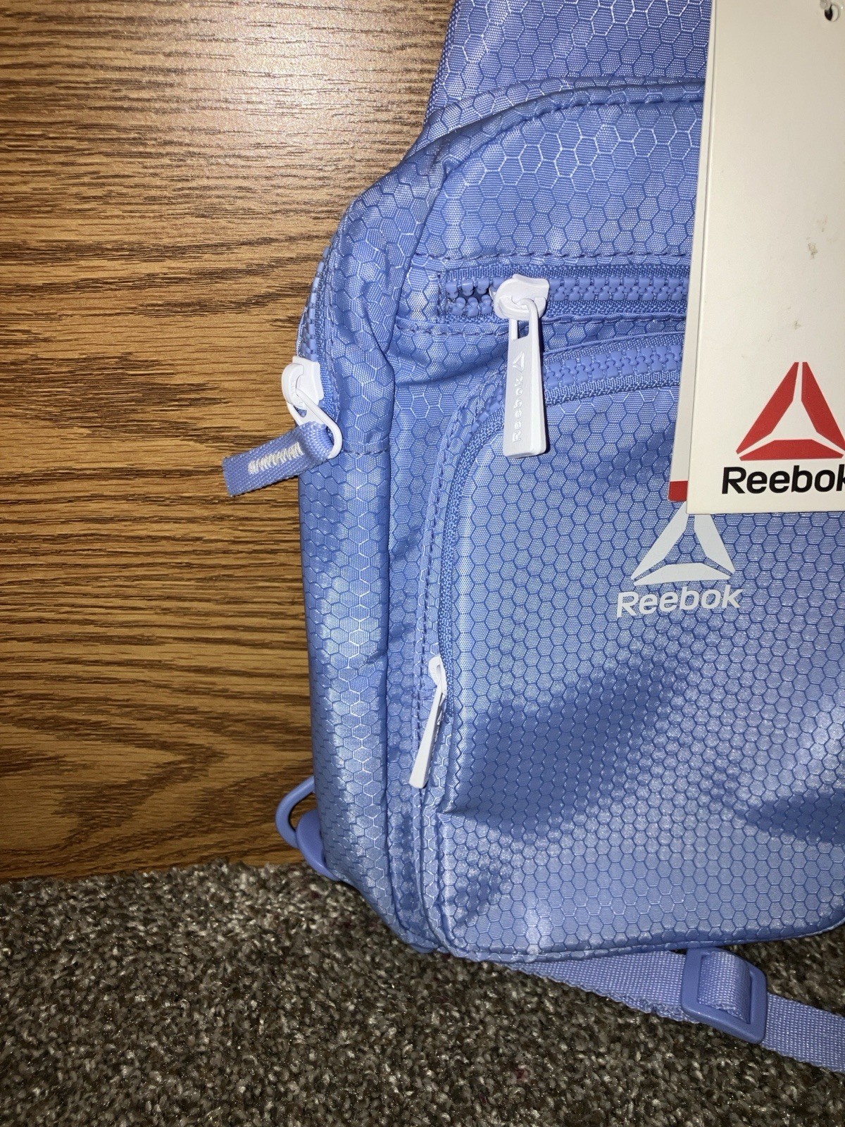 Reebok Cosmos Crossbody Cornflower Blue Sling Bag 4.25” X 6.5” X 2.5” New