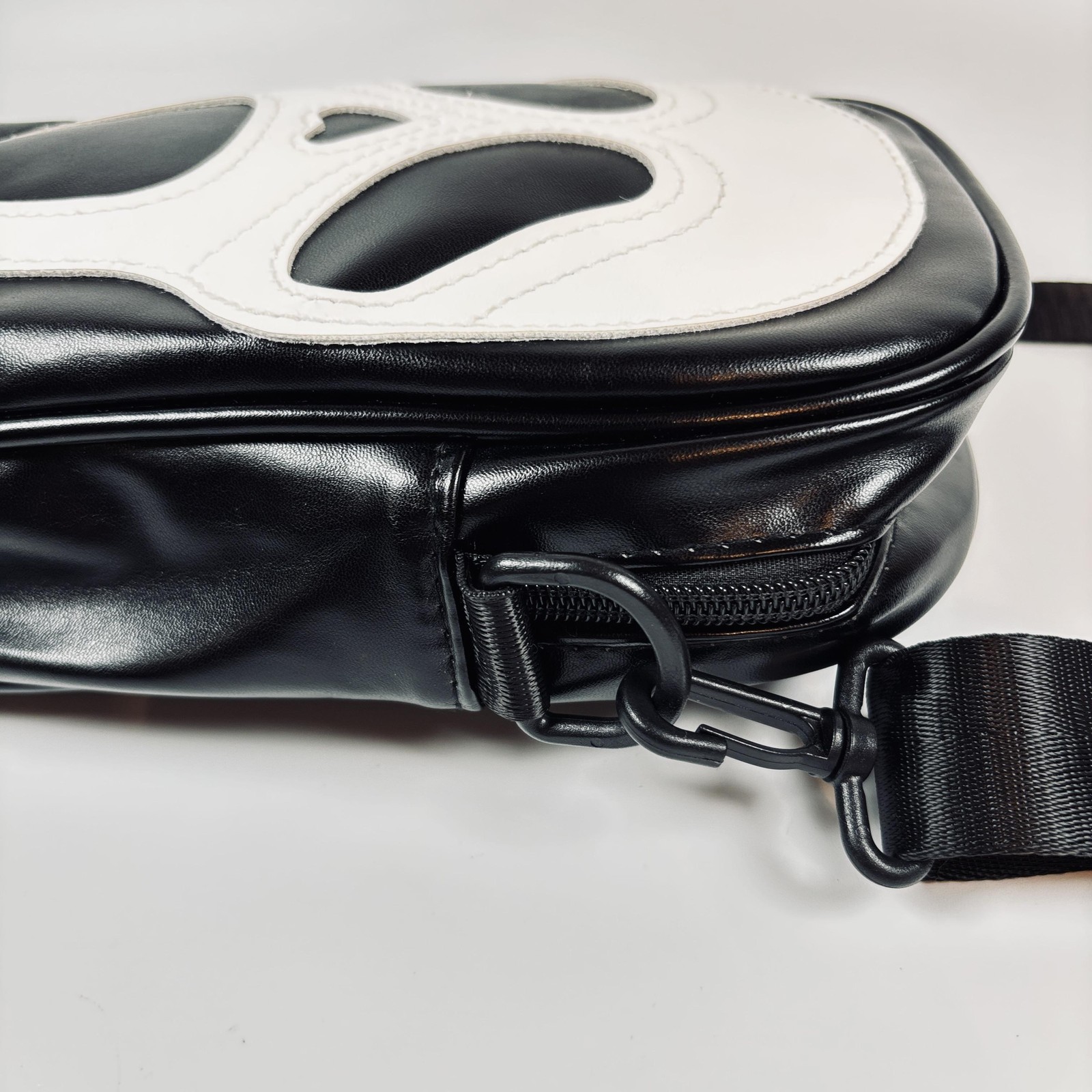 Scream Ghostface Crossbody Bag Unisex Black White Horror Halloween Shoulder