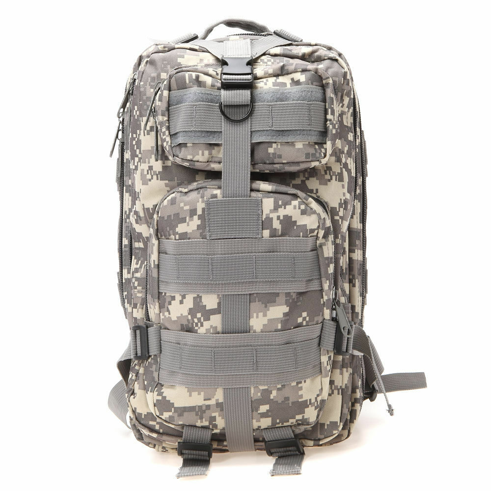 Military Tactical Rucksack Backpack Daypack Bag Hiking Camping Outdoor Sport US