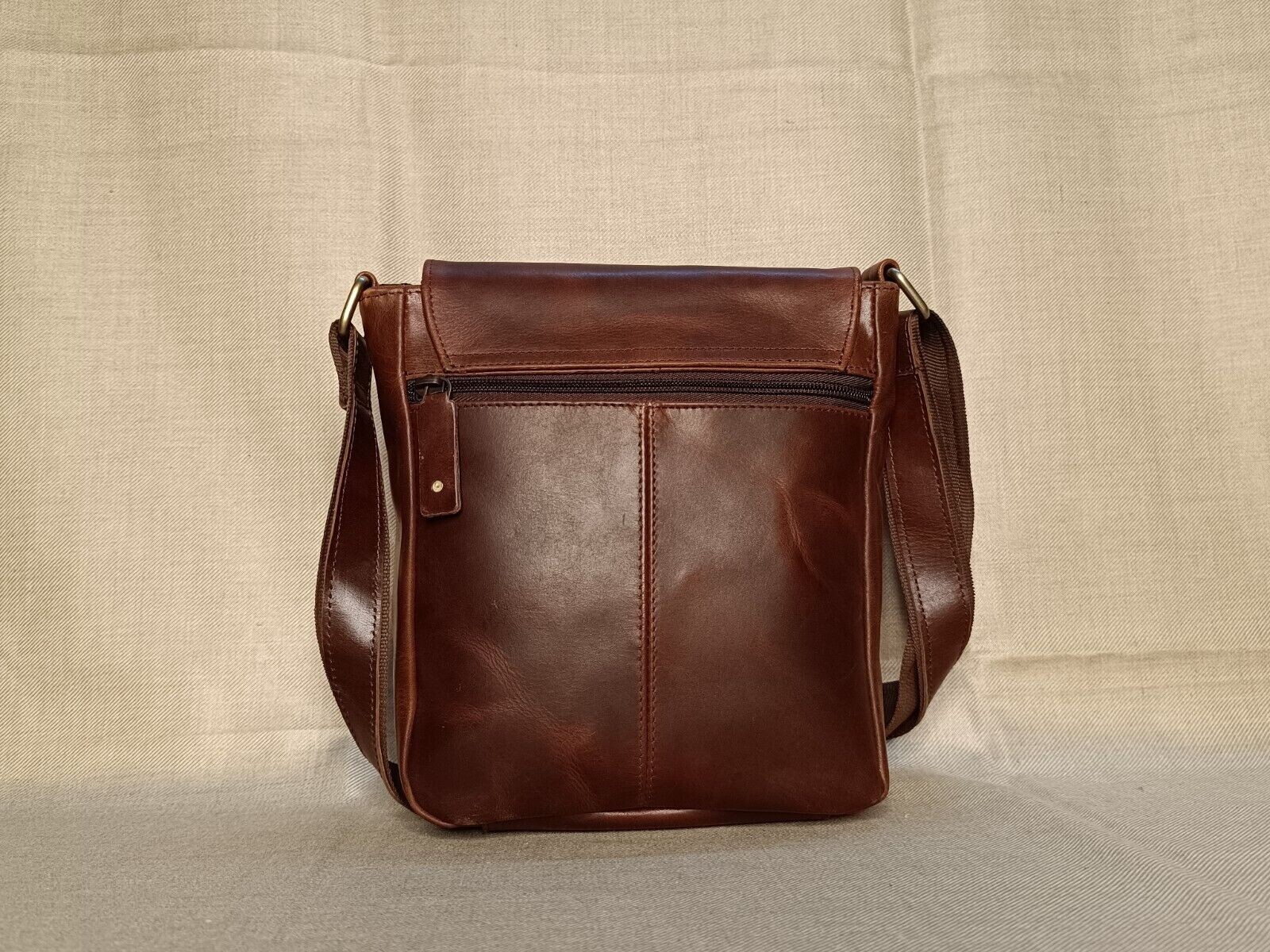 9 In Buffalo Leather Crossbody Sling Bag Purse Satchel Handbag Messenger Bags