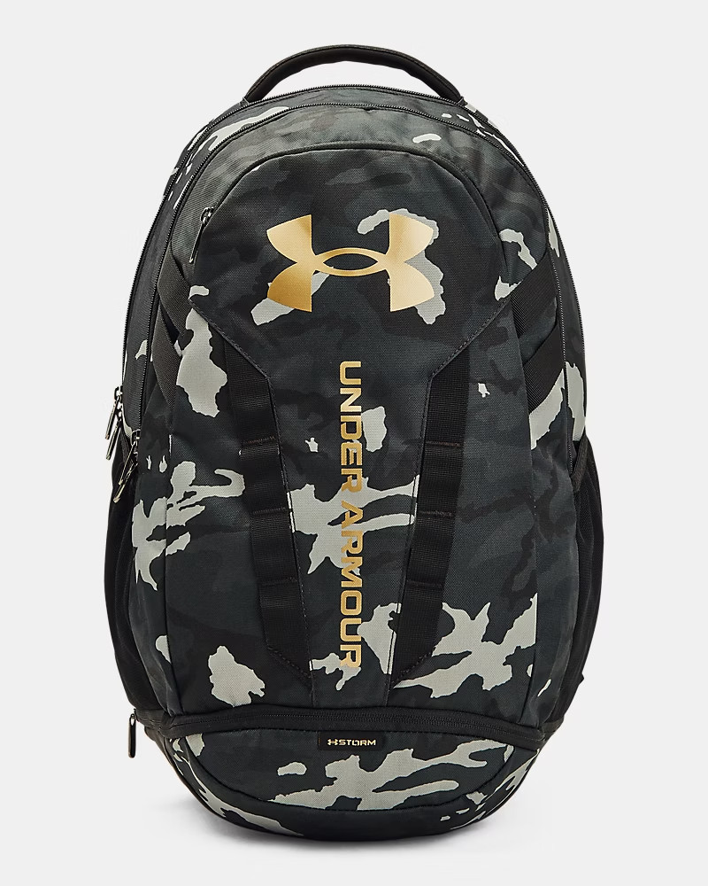 Under Armour UA Hustle 5.0 Backpack 29L Water Resistant Laptop School Gym Travel