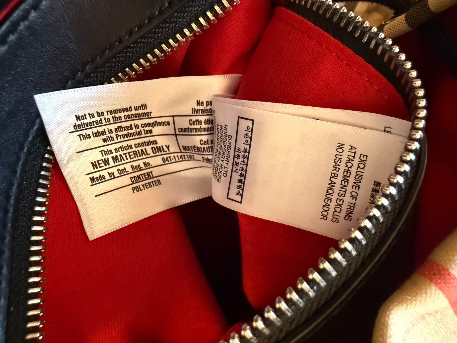 BURBERRY Nylon Rocky Backpack