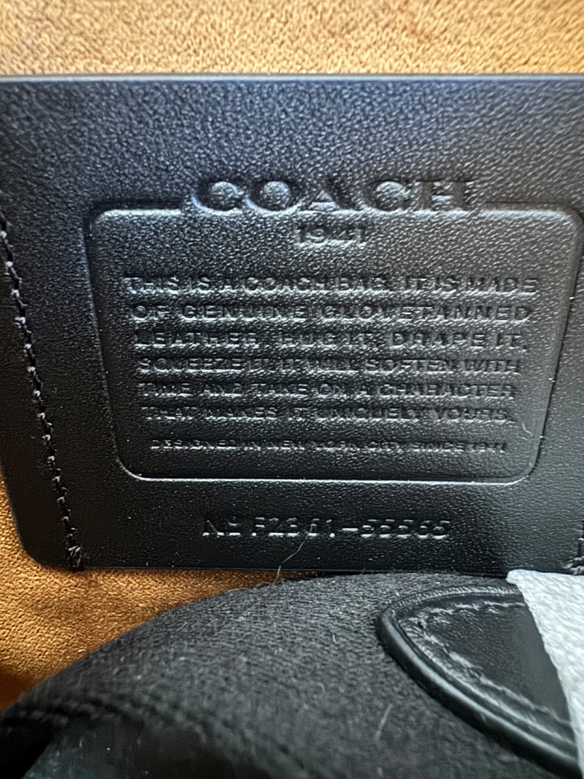 COACH Metropolitan Slim Leather Briefcase Black NEW