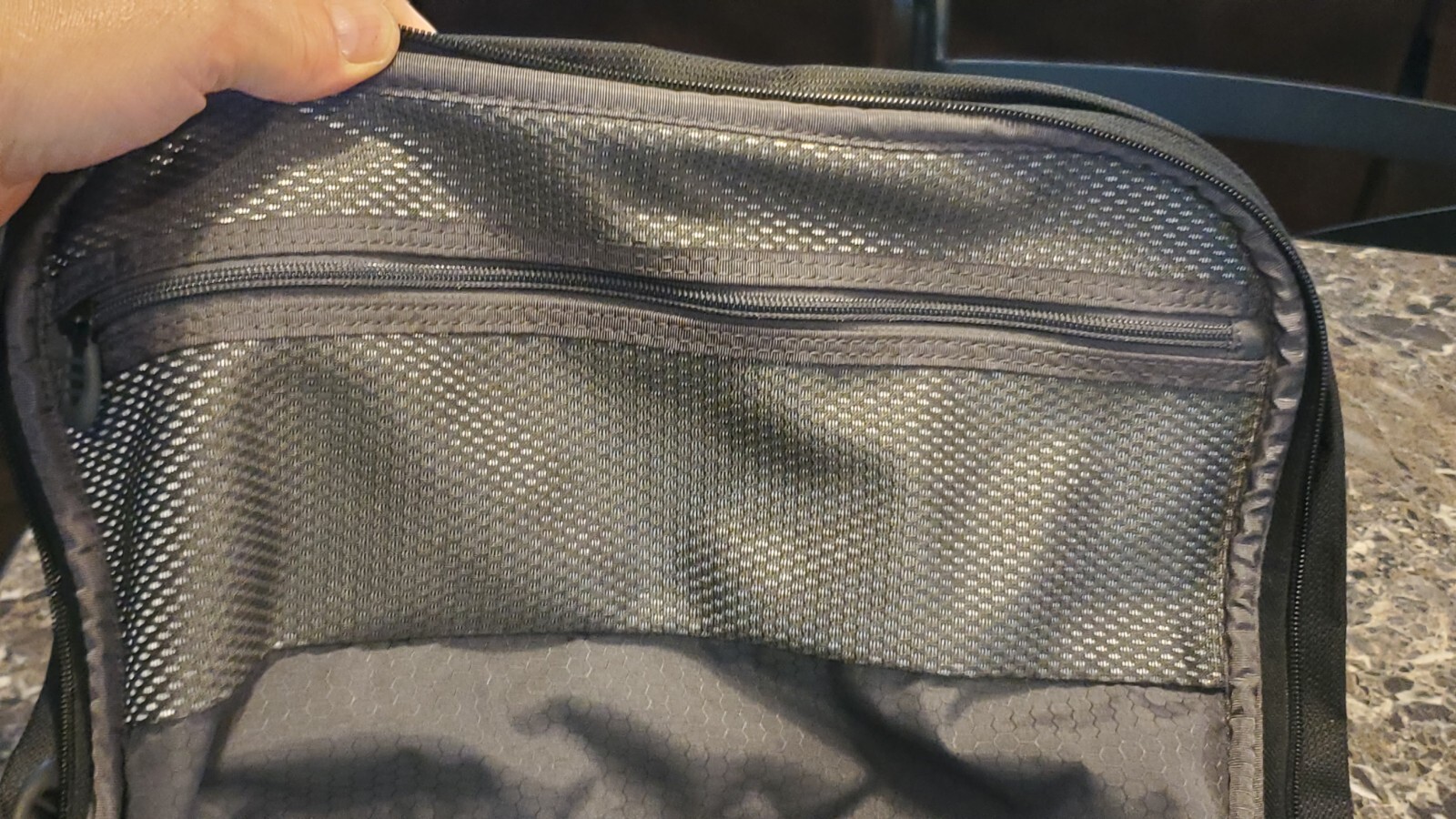 TUMI Boston 2Way Ballistic Nylon Duffle Bag Carry On Black 525C (Great Shape)