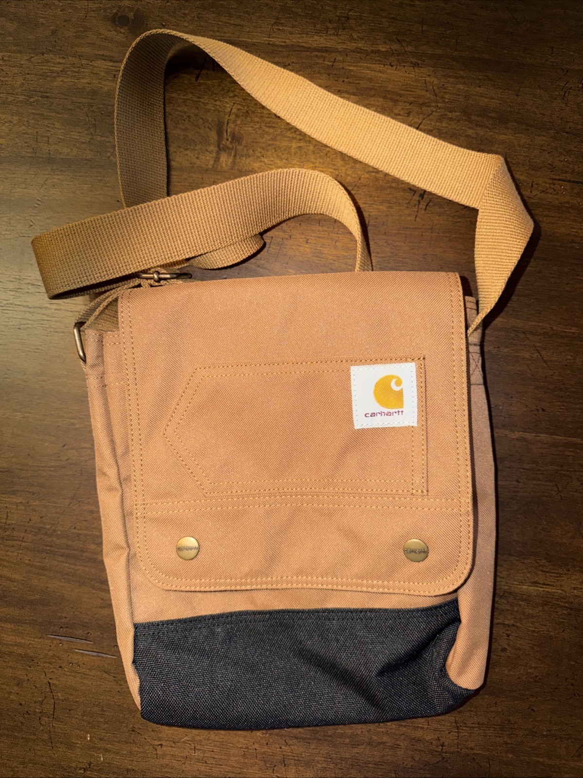 Carhartt, Durable, One Size, Everyday Crossbody Snap (Carhartt Brown)