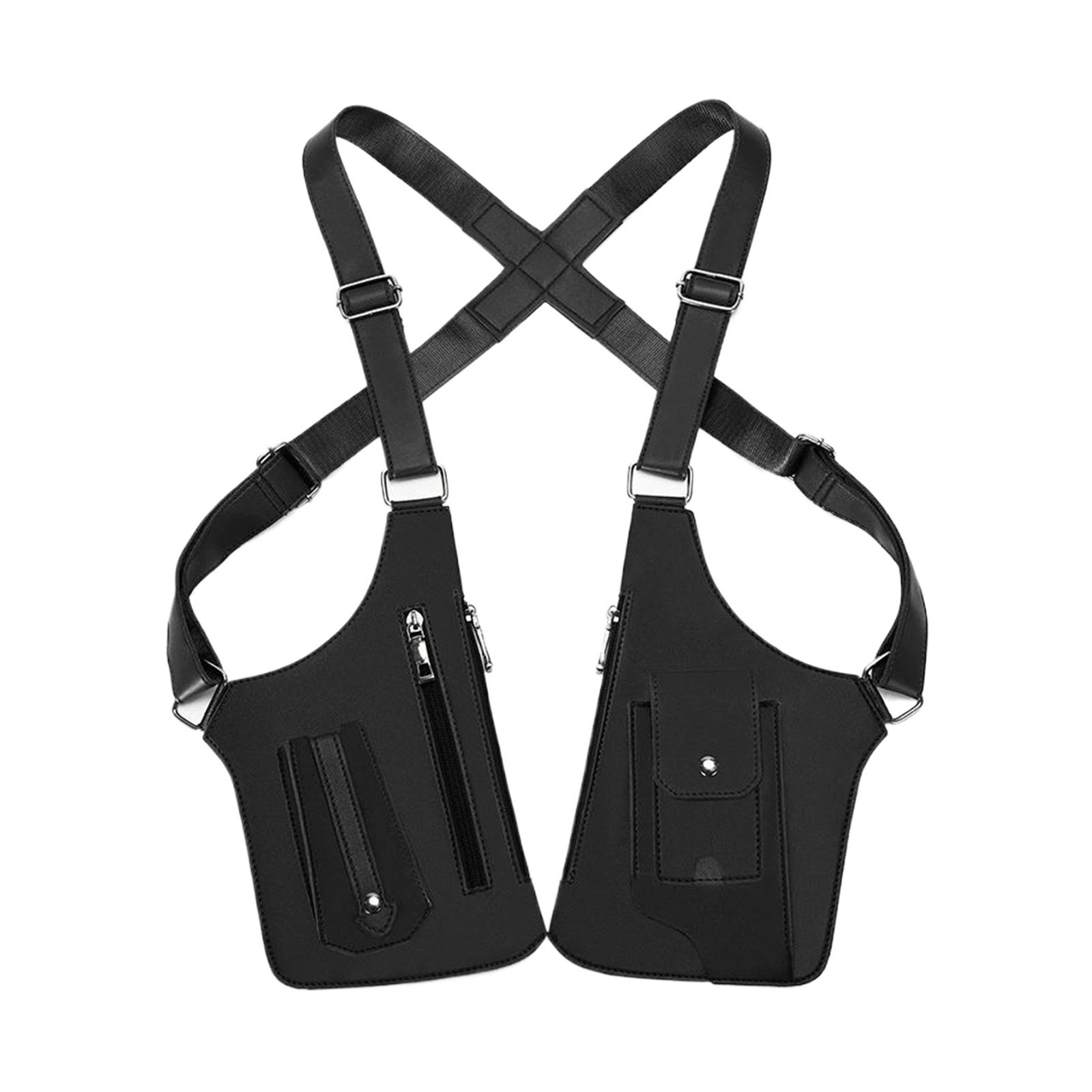 Mens Crossbody Sling Backpack Waterproof Chest Bag Hiking Cycling Casual Travel