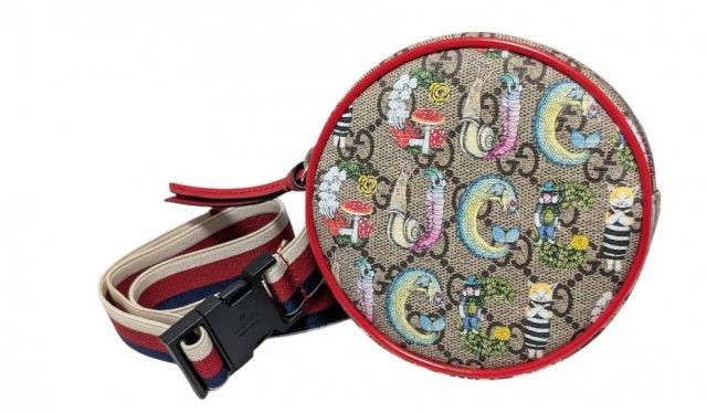 Gucci Yuko Higuchi Limited Edition Kids Mini Waist Bag PVC Multi-Color Authentic