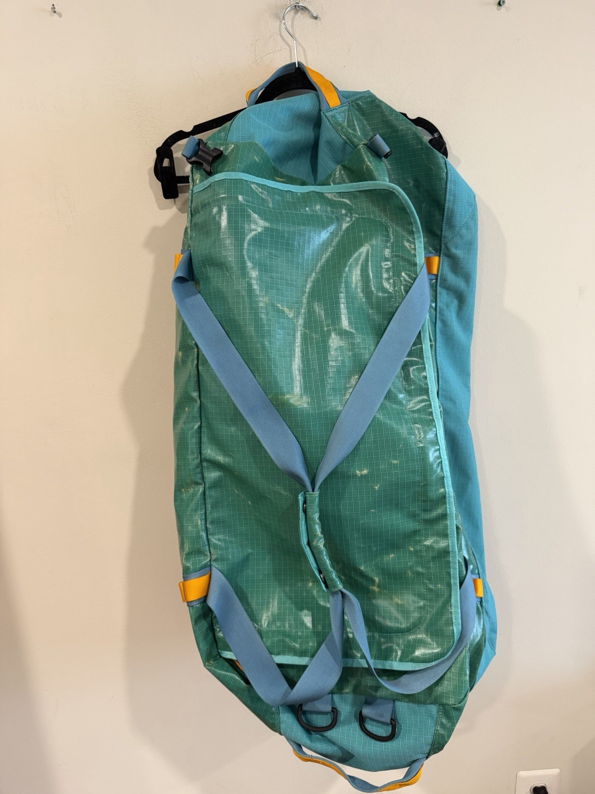 Patagonia Black Hole 120L Duffel Bag Howling Turquoise Rare 49351