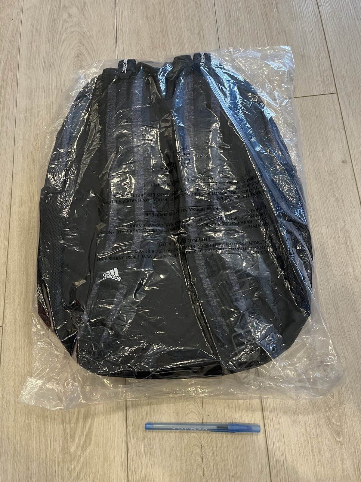 NEW Adidas Excel 6 Jersey Black Laptop Backpack