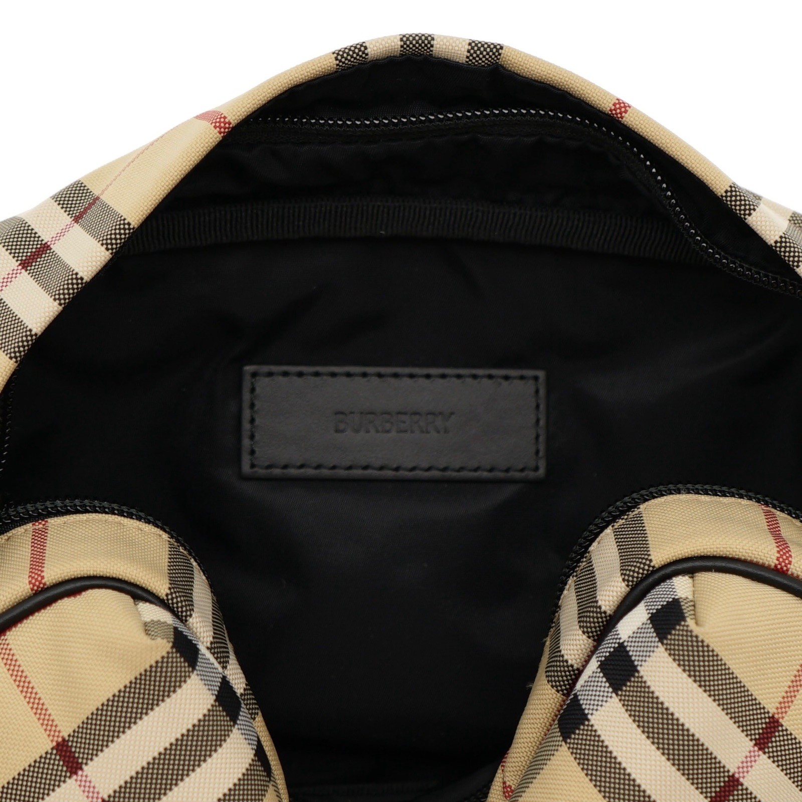 Burberry Paddy Camera Crossbody Messenger Bag Beige Check New