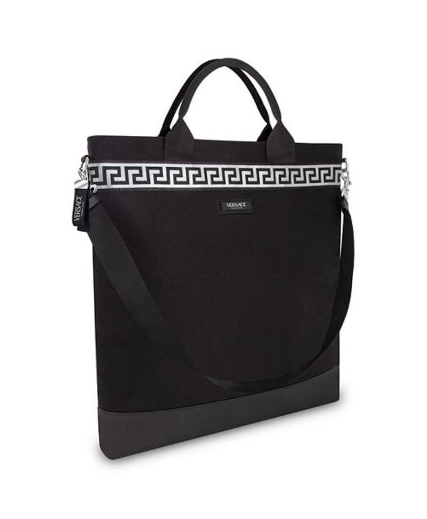 Versace fragrances institutional black canvas bag for Men 15.5in by 16in