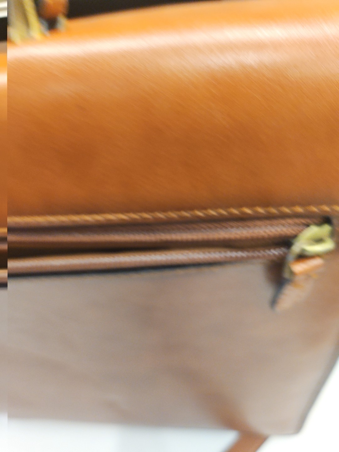 Banuce Vintage Genuine Italy Learher Briefcase