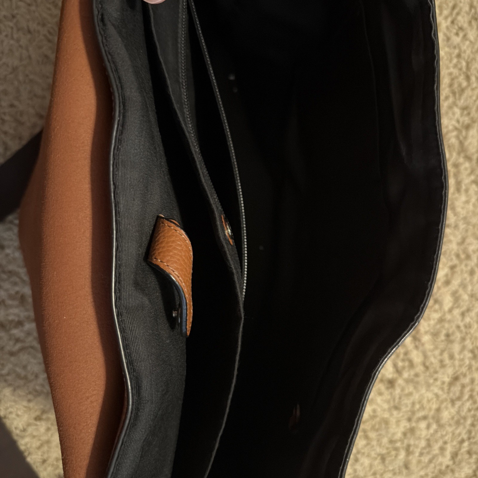 Coach Hudson Saddle Pebbled Leather Messenger Bag