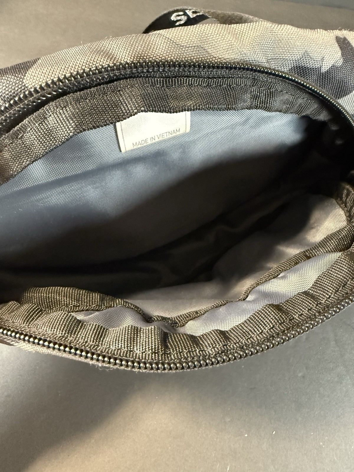 Adidas Originals Unisex National Night Gray/Camo Adjustable Fanny Pack Bag Waist