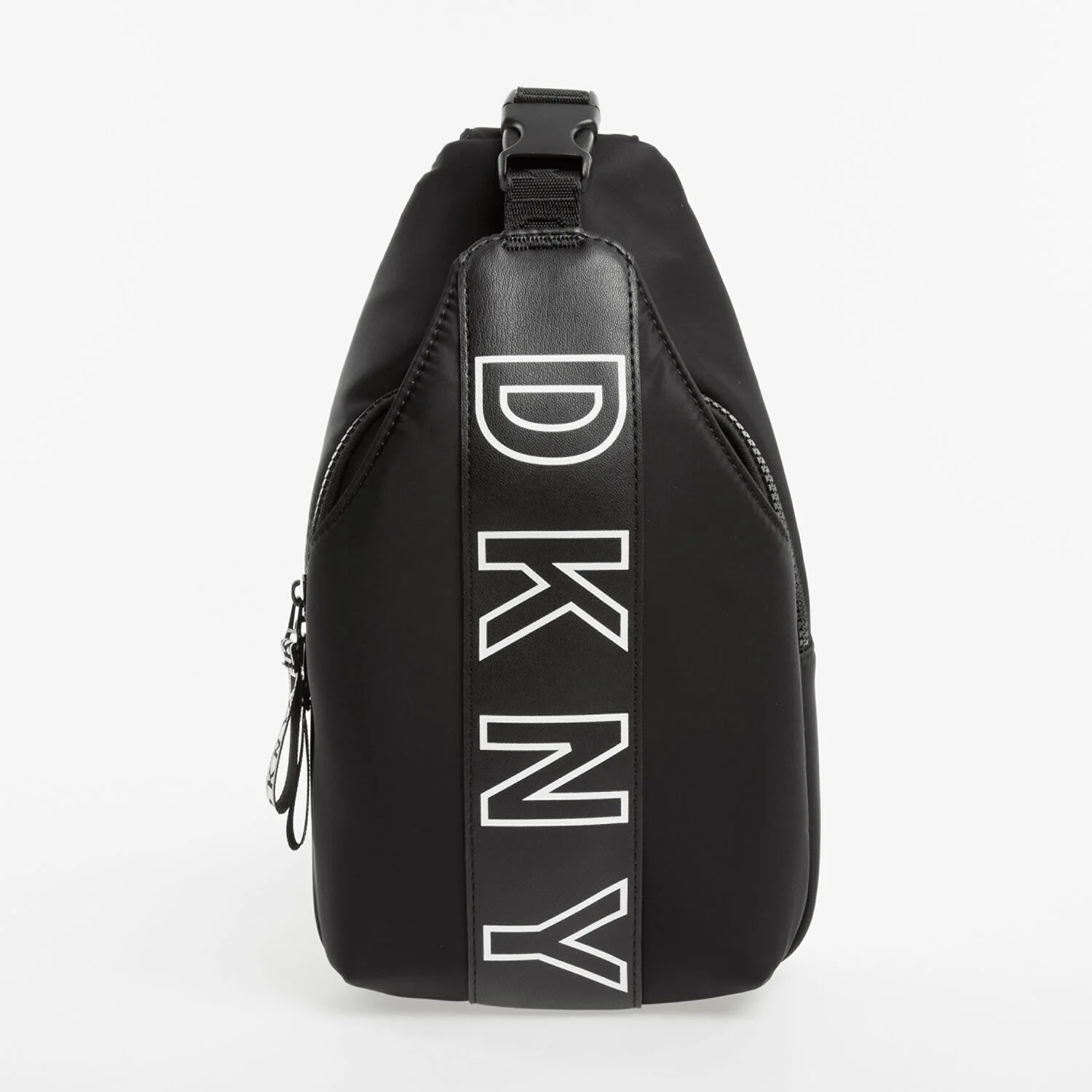 DKNY Black Logo Shoulder Sling Bag DO090AH3
