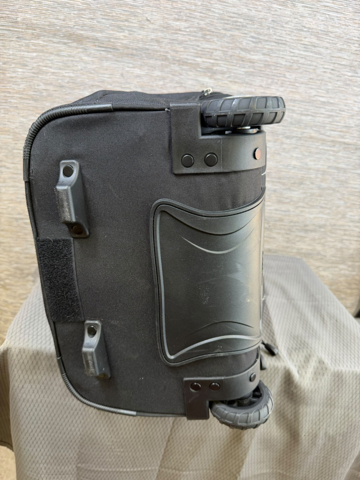 High Sierra Powerglide Wheeled Rolling Backpack Large Black