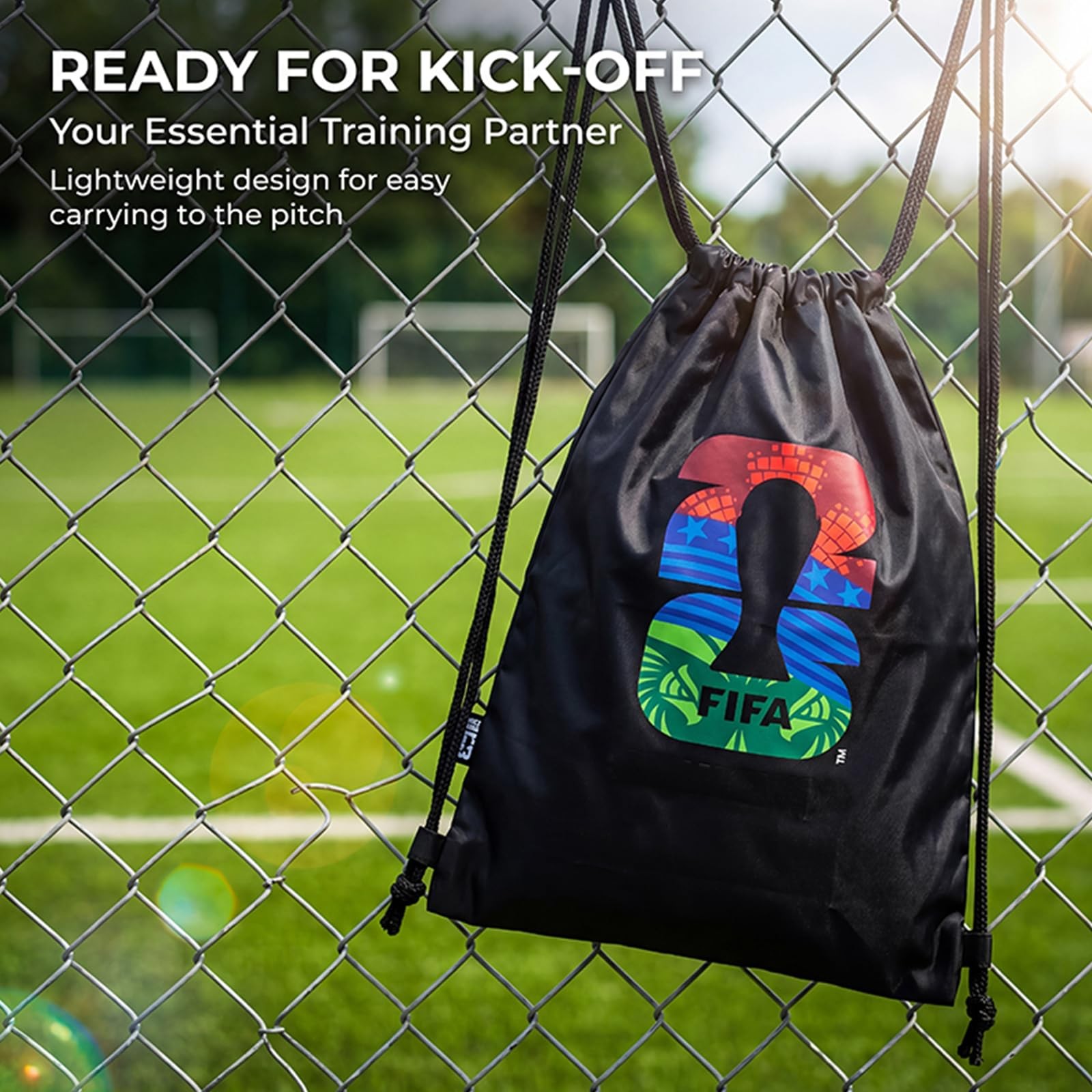 FIFA World Cup 2026 Drawstring Bag, Sports Gym Sackpack, Storage Backpack Por…
