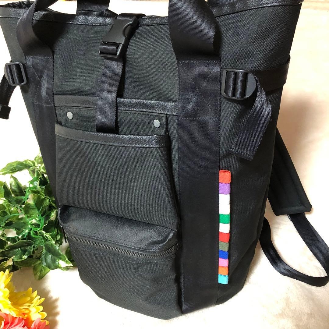 Very Good Condition Porter Collaboration Jam Homemade Backpack Black Large