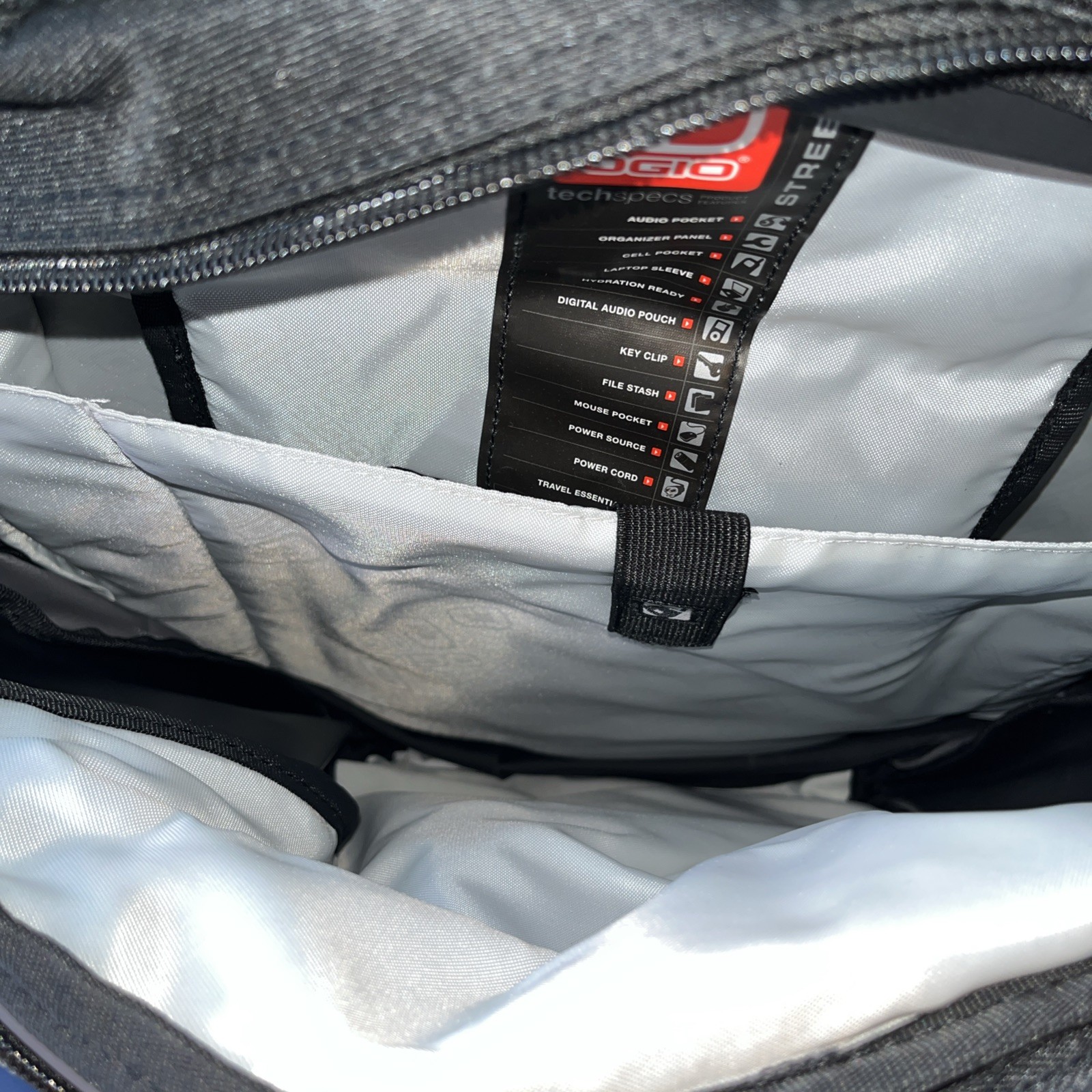 Ogio Fugitive Backpack Black Laptop Bag ‘mini Cooper Embroidered