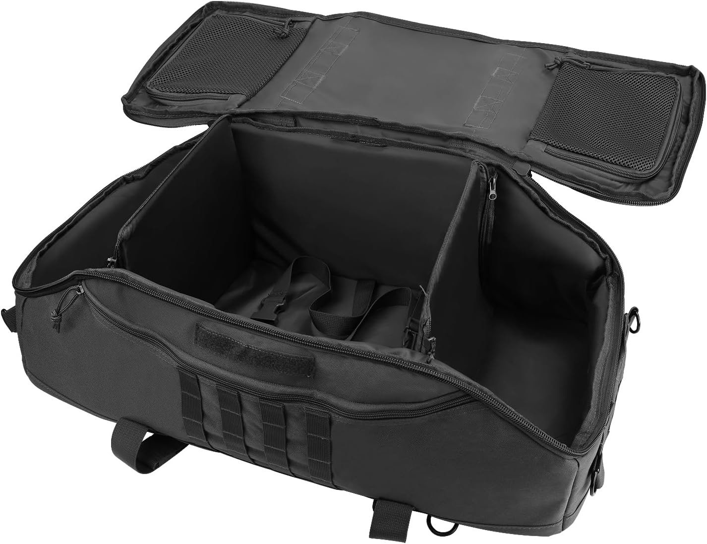 65L Large Duffle Bag, 3-in-1 Tactical Backpack MOLLE Pack for Sports, Gym, Outdo