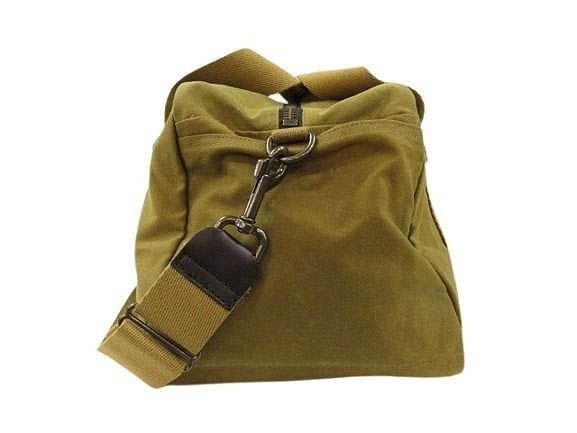 Filson Small Tin Cloth Duffle Bag 2-Way Boston Bag Beige Cotton Nylon