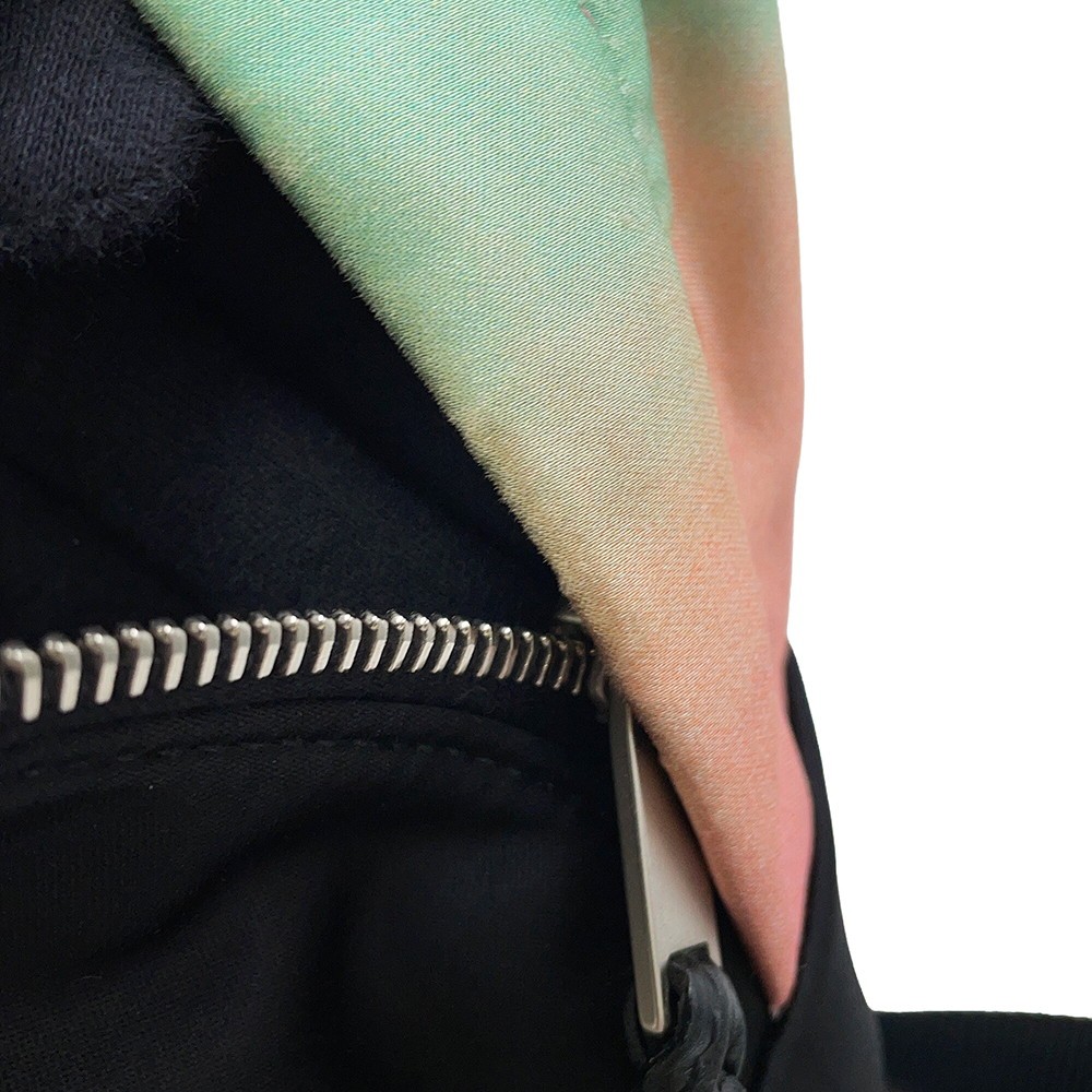 SAINT LAURENT PARIS City Backpack Nylon Black/Multicolor 465448