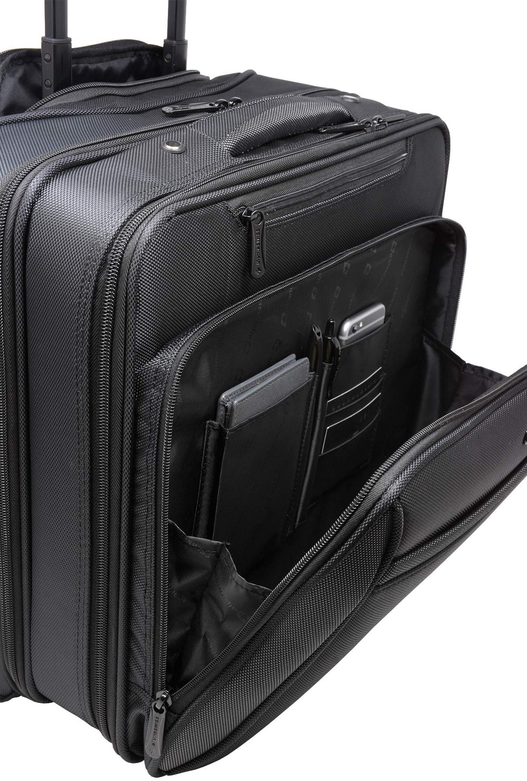 Rolling Laptop Briefcase Wheeled Overnight Carry on Bag Up to 15.6 Inches Not…