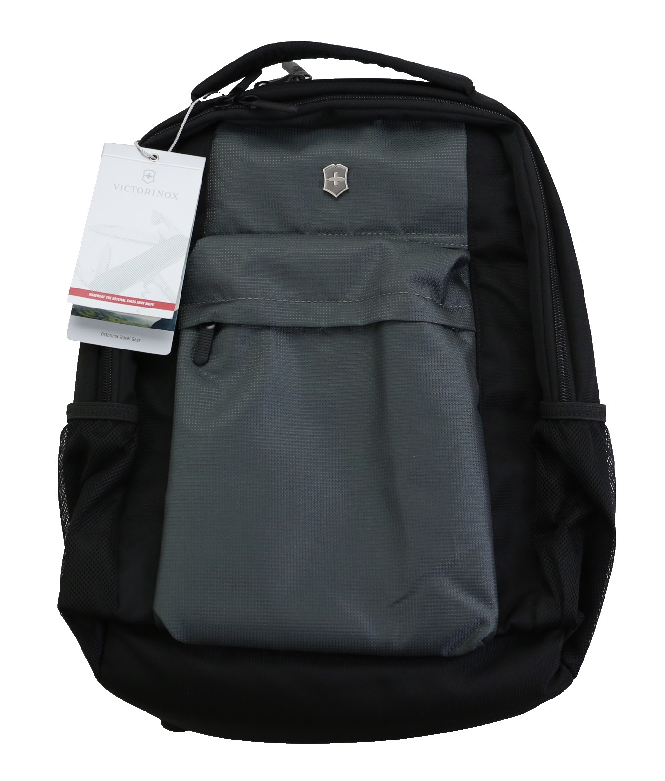 Victorinox Energy 16″ Laptop Backpack Bookbag 611717 Black Grey Travel Organizer