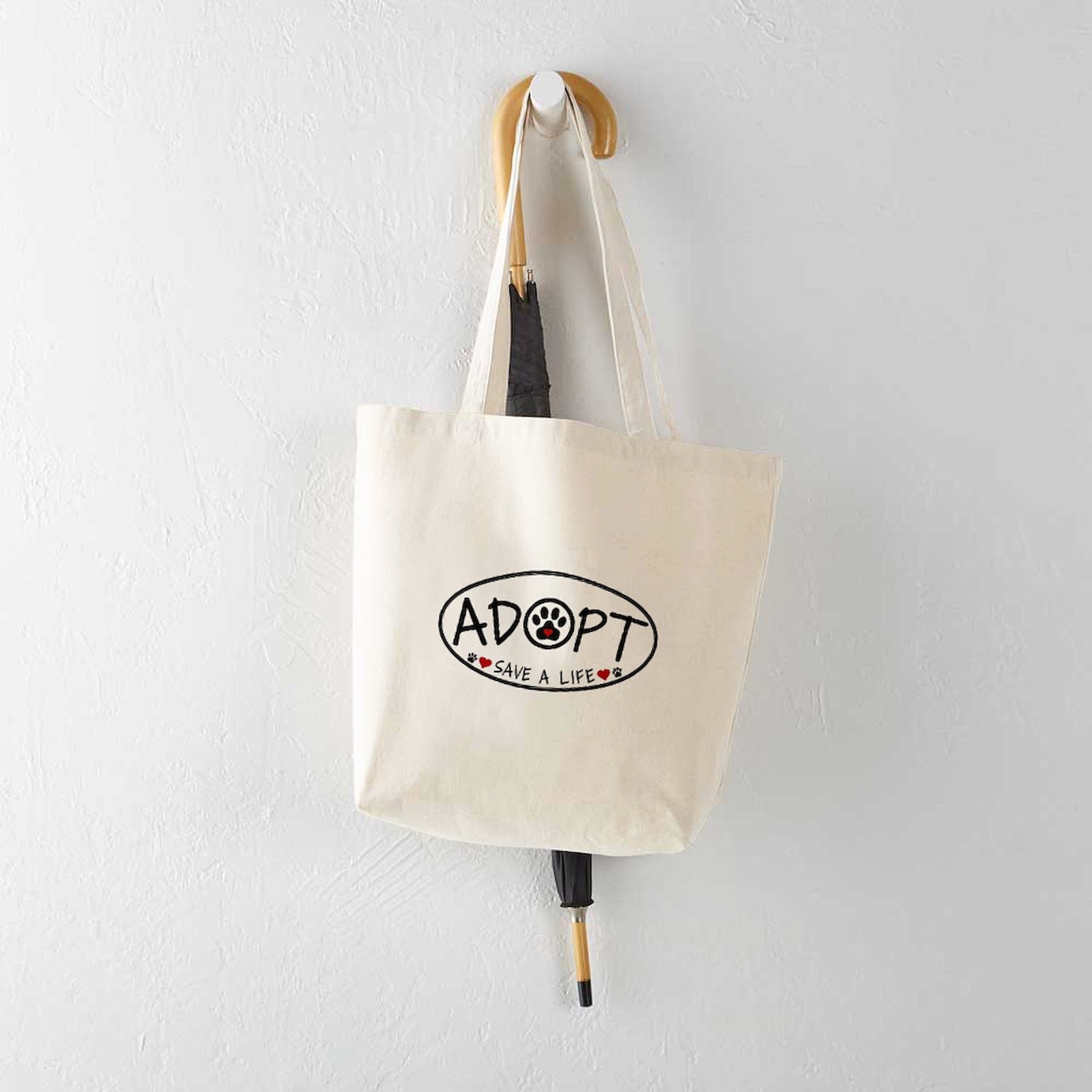 CafePress Universal Animal Rights Tote Bag (988213689)