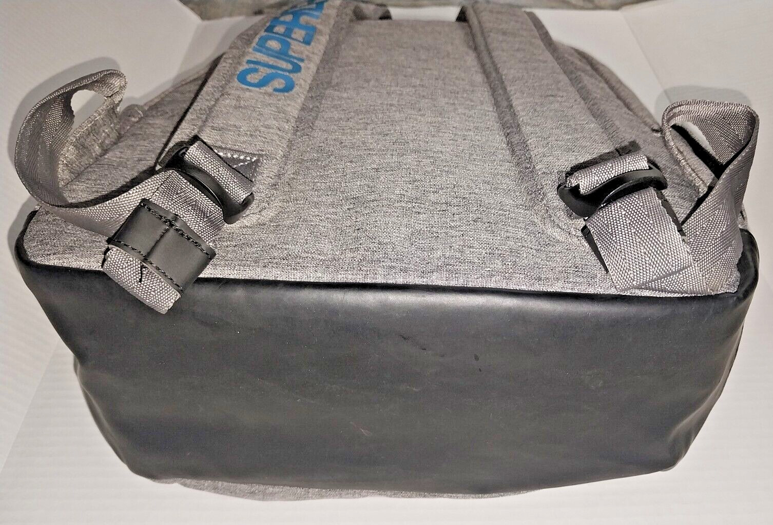 Backpack Superdry JPN Gray and Blue Unisex