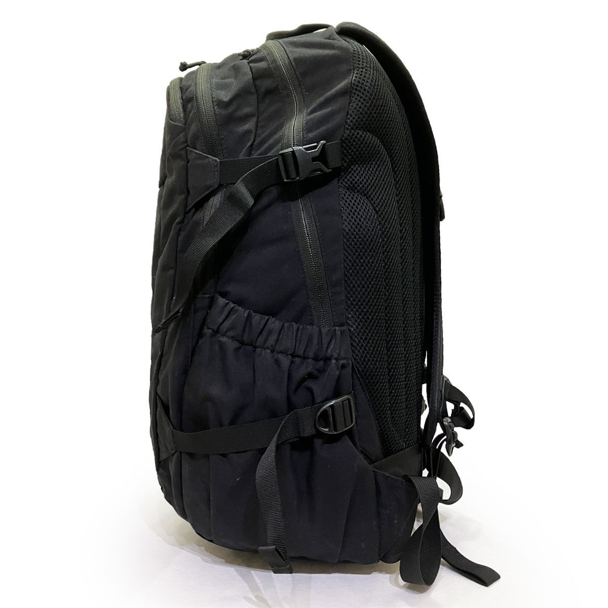 The North Face Vostok Nylon Backpack Black 50cm Rucksack Japan