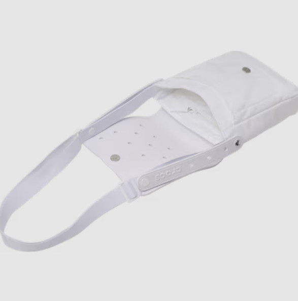 Crocs Classic Crossbody Men Bags White 210191 100% Authentic