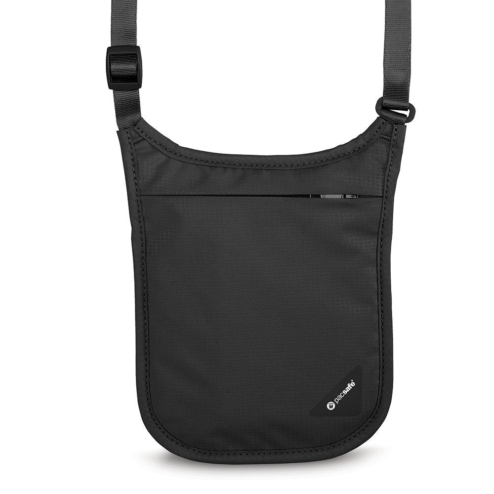 Pacsafe Coversafe V75 RFID Blocking Neck Pouch Black One Size U1